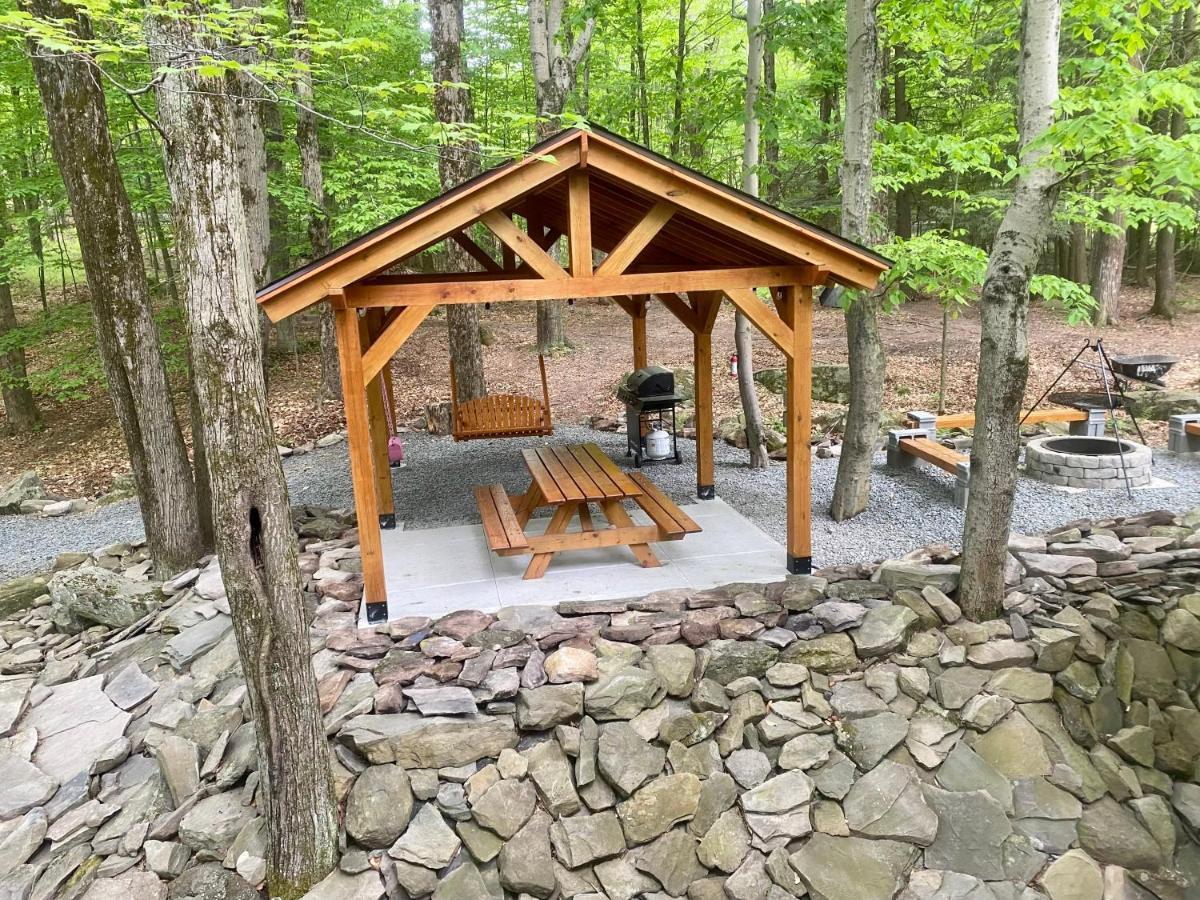 Lakeview Cabin In The Hideout Lake Ariel Exterior photo